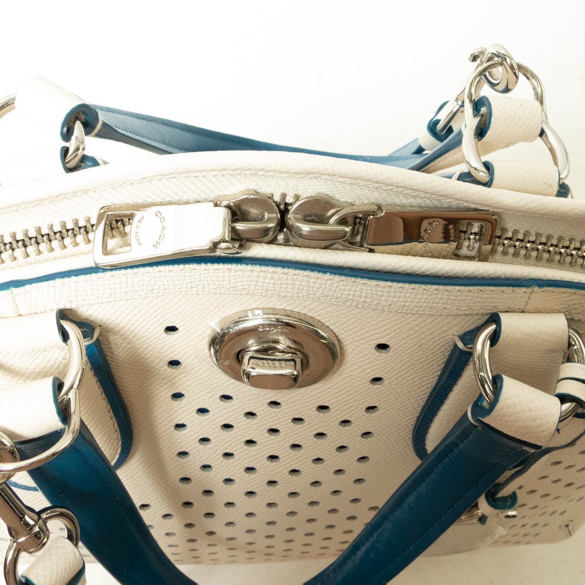1円スタート】COACH コーチ 34705 プリンス ストリート サッチェル 