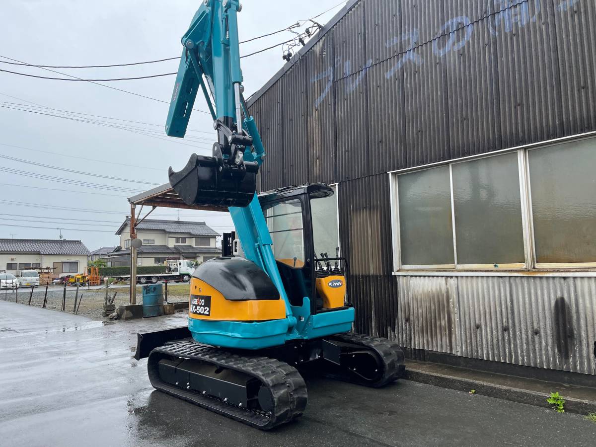 U-0068】クボタ RX502 5tクラス 油圧ショベル ユンボ バックホー