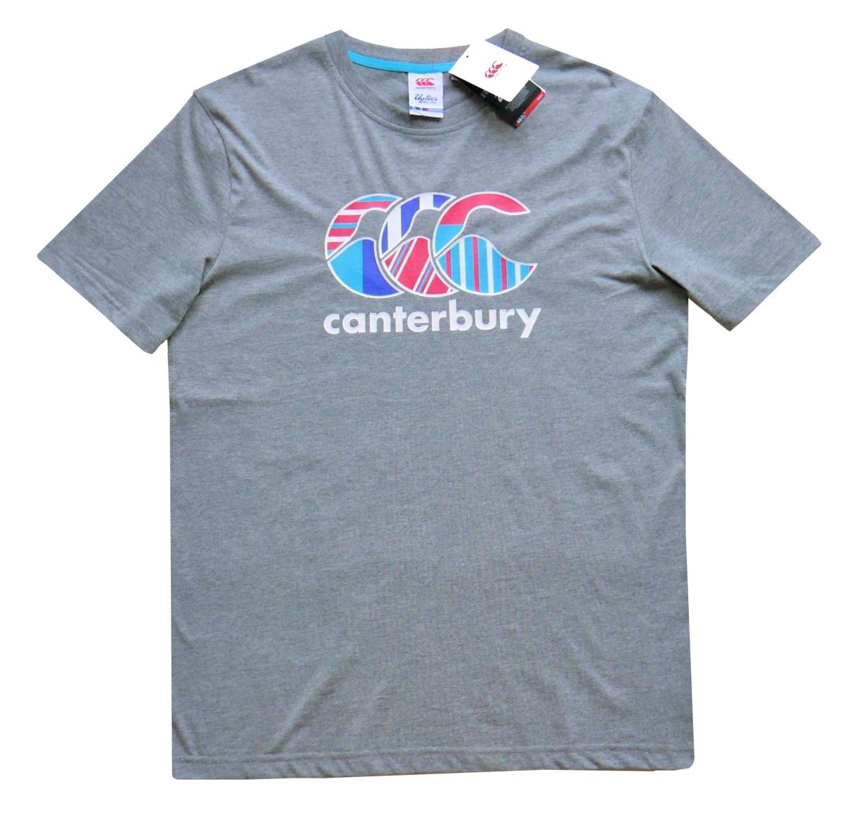新品未着用 カンタベリー 日本M～L相当(EU M) アグリ―スTシャツ グレー 