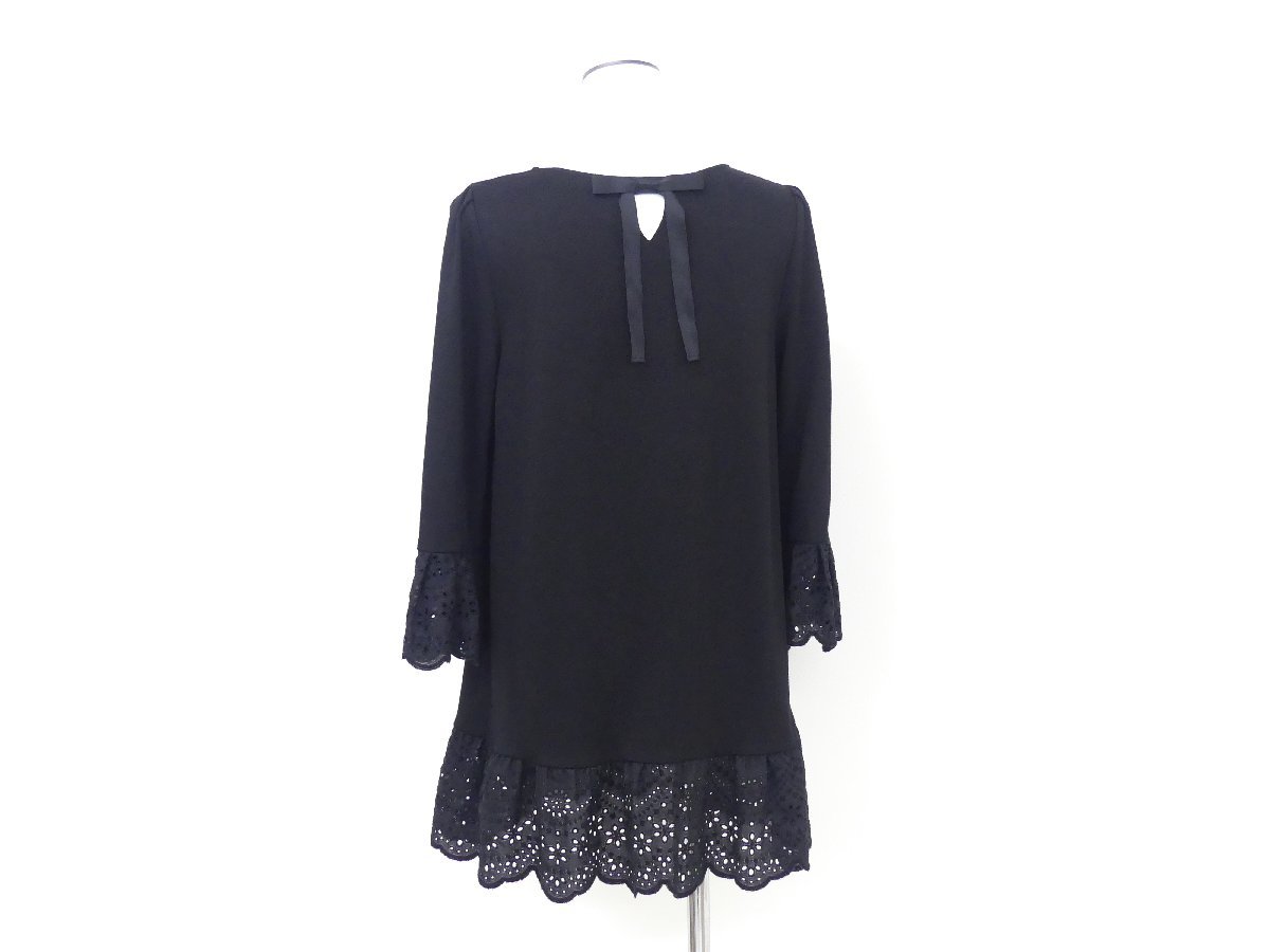 TO BE CHIC トゥービーシック エンブロイダリーレースコンビチュニック