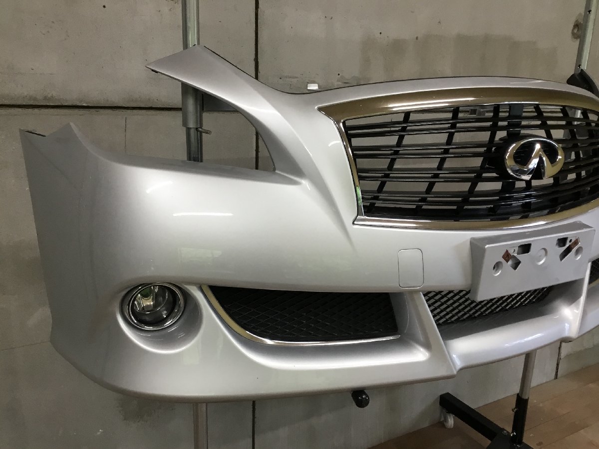 1スタ！Y51 フーガ 前期 タイプS 純正 オプション フロント バンパー 