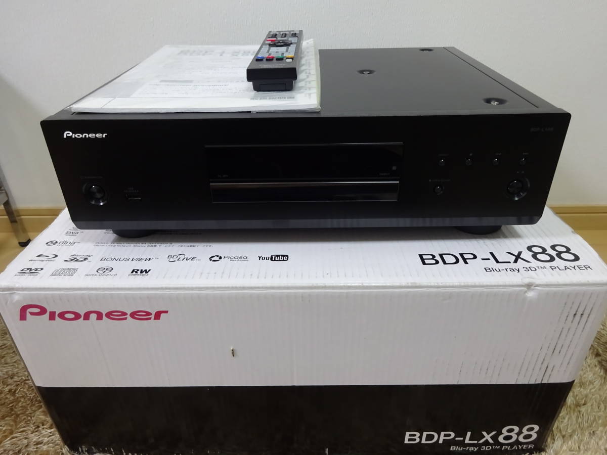 ★pioneerパイオニア/BDP-LX88/ハイエンドユニバーサルプレーヤー★元箱取説