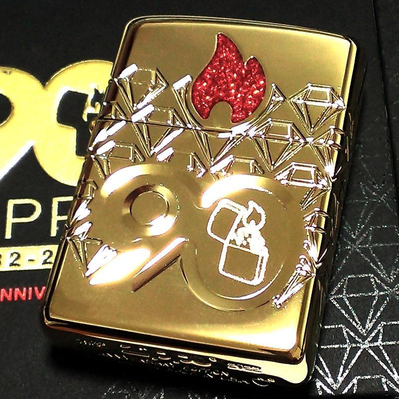 ZIPPO ライター 創業90周年記念 アジア限定 ジッポ アーマー ゴールド
