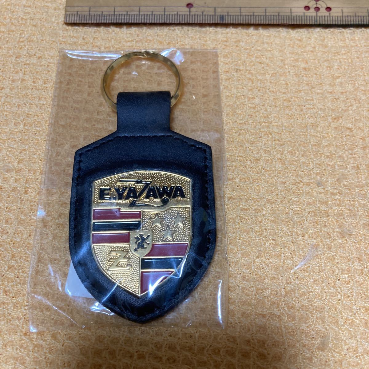 矢沢永吉 当時物 グッズ YAZAWAエンブレム E YAZAWA ポルシェ (矢沢 