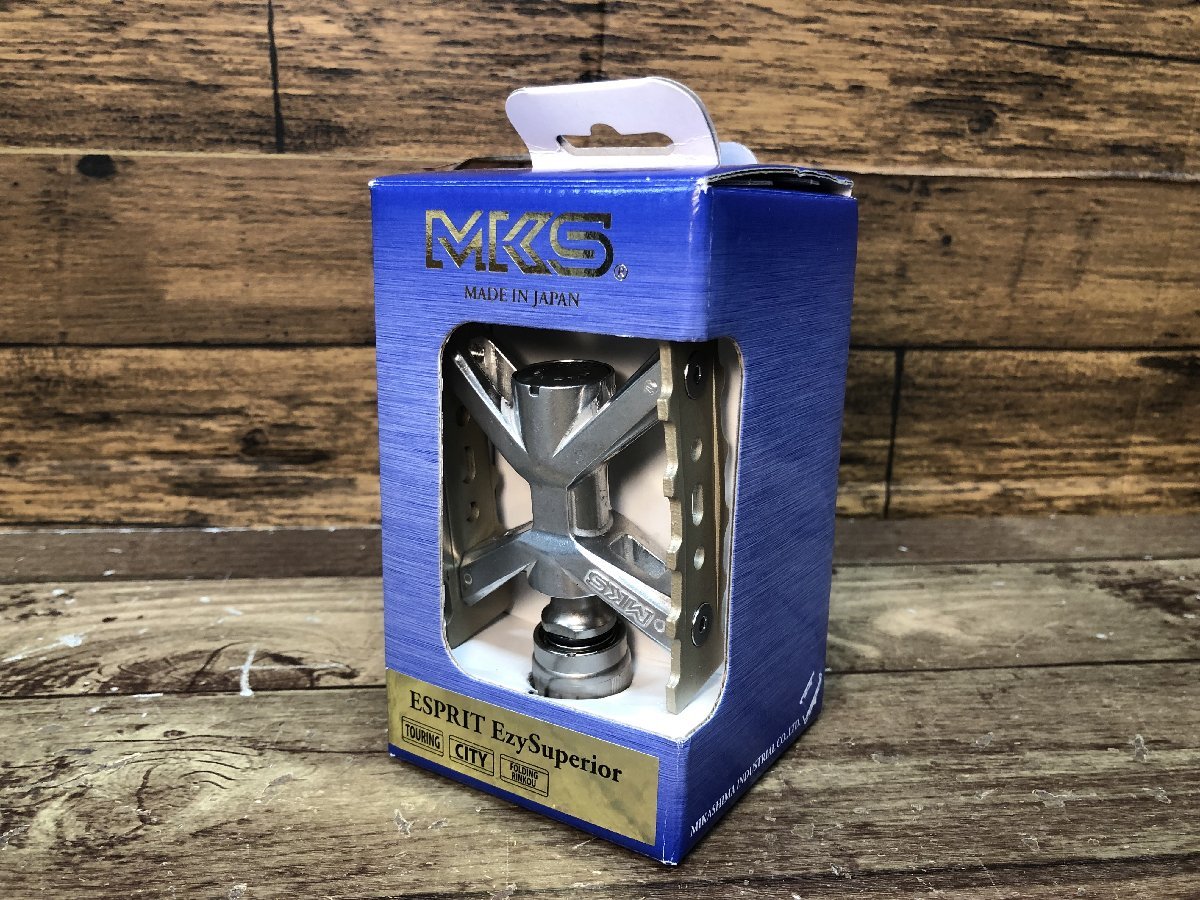 Ezy Superior | Pedal Mikashima EzySuperior FU165 三ヶ島 MKS ESPRIT Ezy Superior フラットペダル 黒