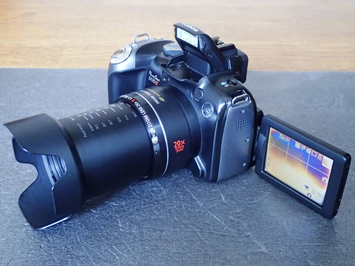 CANON「 PowerShot SX10 IS 」1000万画素、20倍ズーム