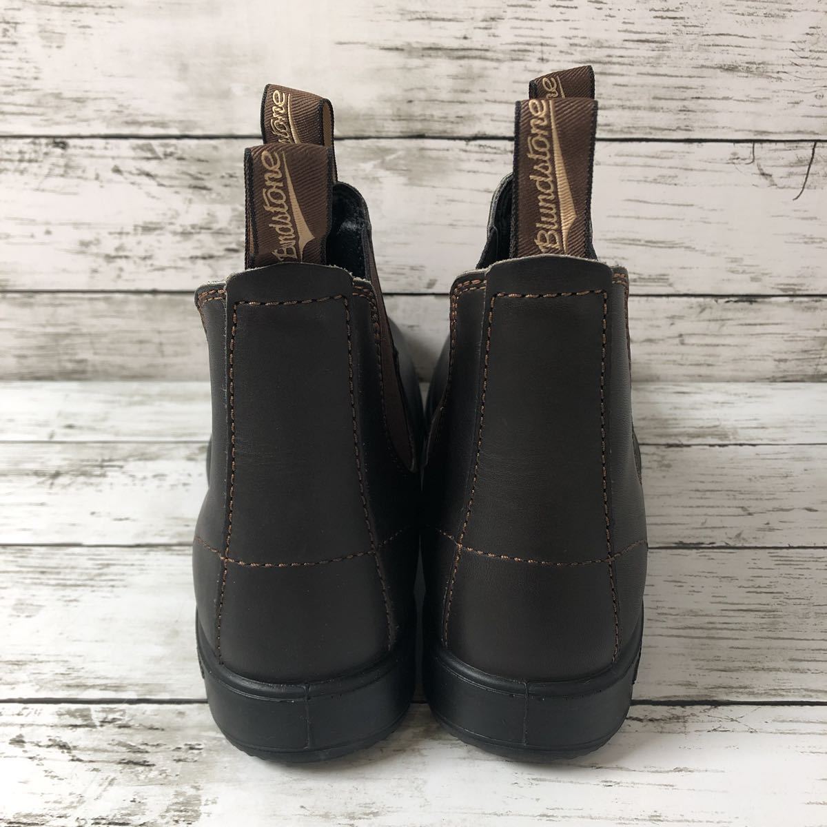 8A 美品 Blundstone 500 ブラウン size 8 ハイカットブーツ (検 