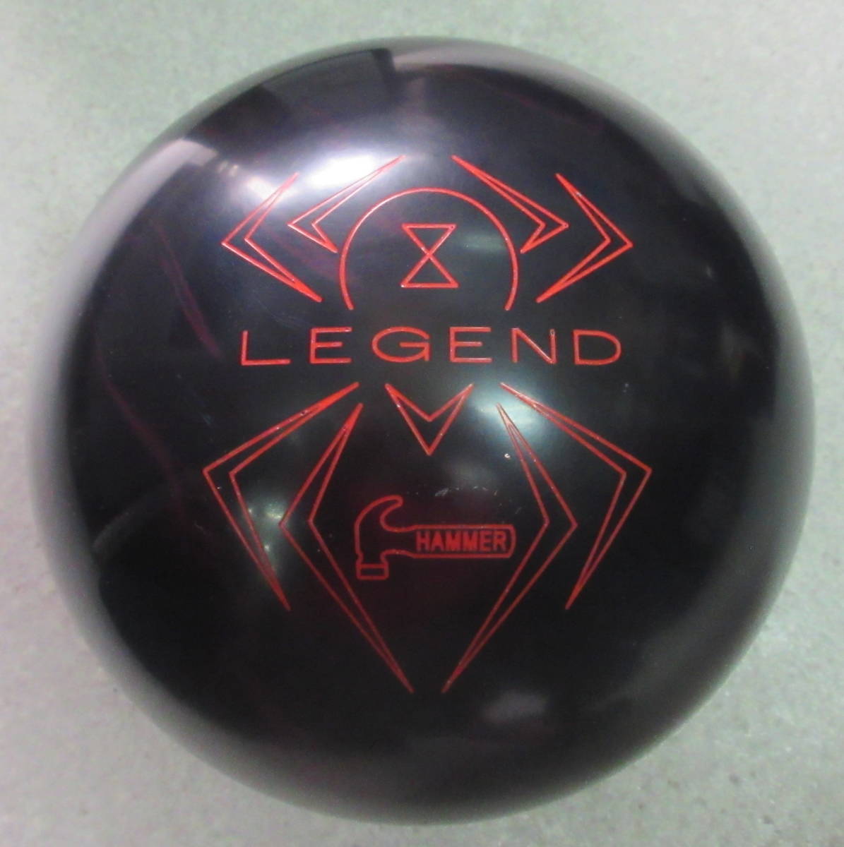 HAMMER LEGEND ボウリングボール HAMMER BLACK WIDOW LEGEND ブラック