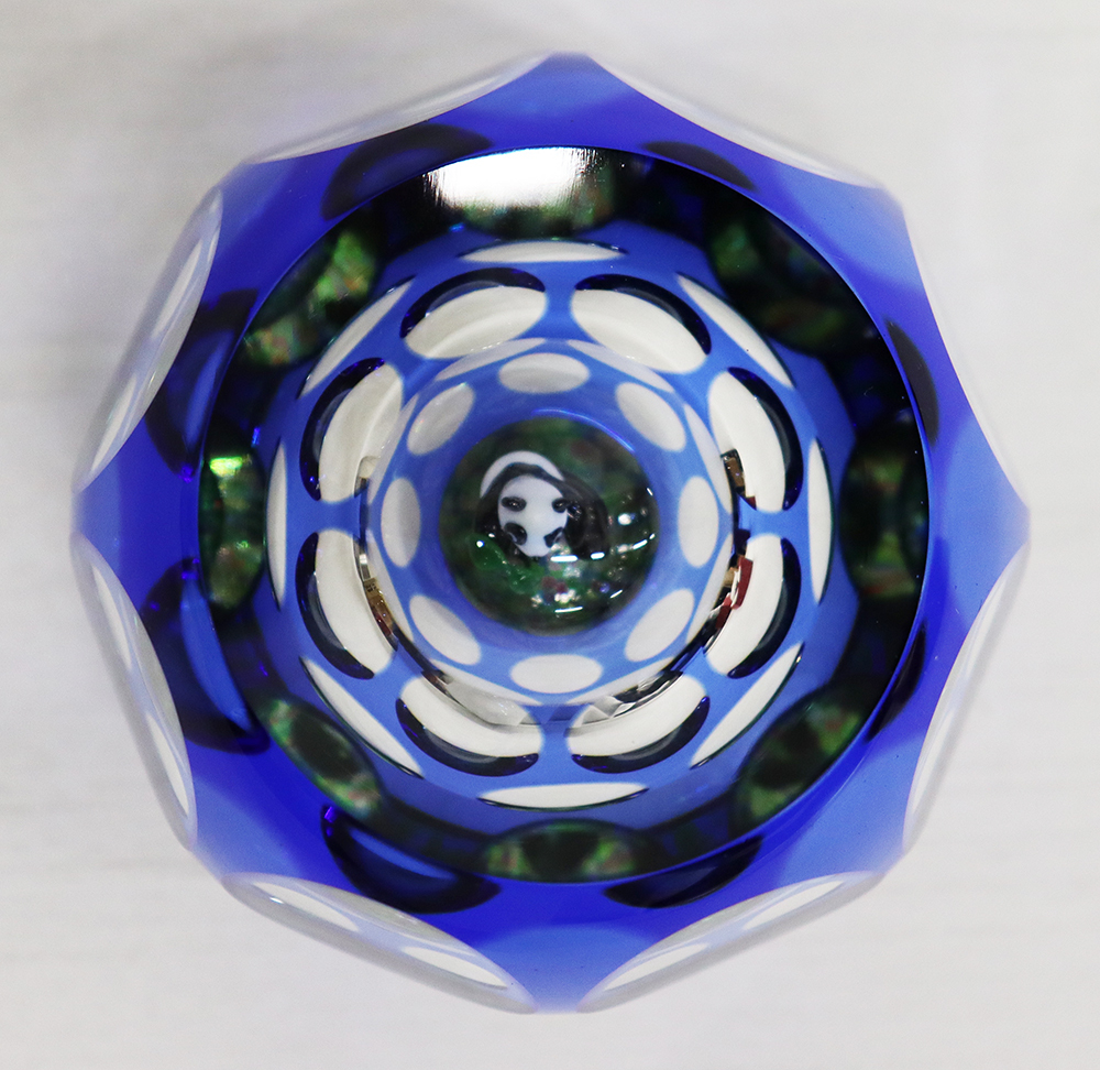 パースシャー Perthshire ペーパーウェイト スコットランド パンダ