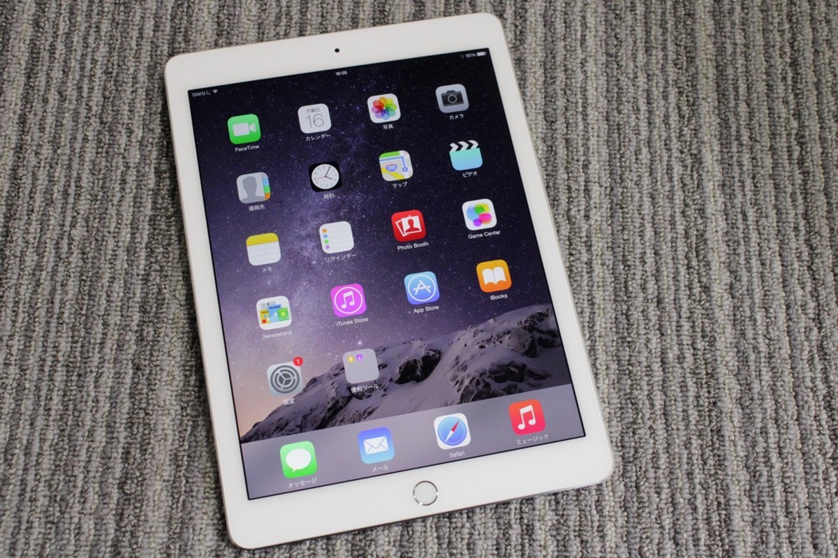 SIMロック有】Apple / iPad Air2 / 第2世代(2014年発売) / MGH72J/A