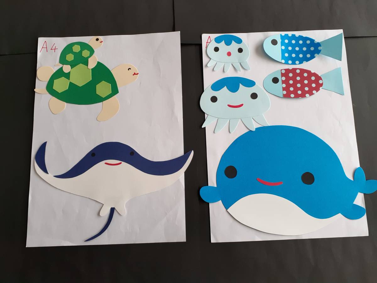夏 壁面飾り 海の生き物 保育園 幼稚園 施設など その他 売買されたオークション情報 Yahooの商品情報をアーカイブ公開 オークファン Aucfan Com
