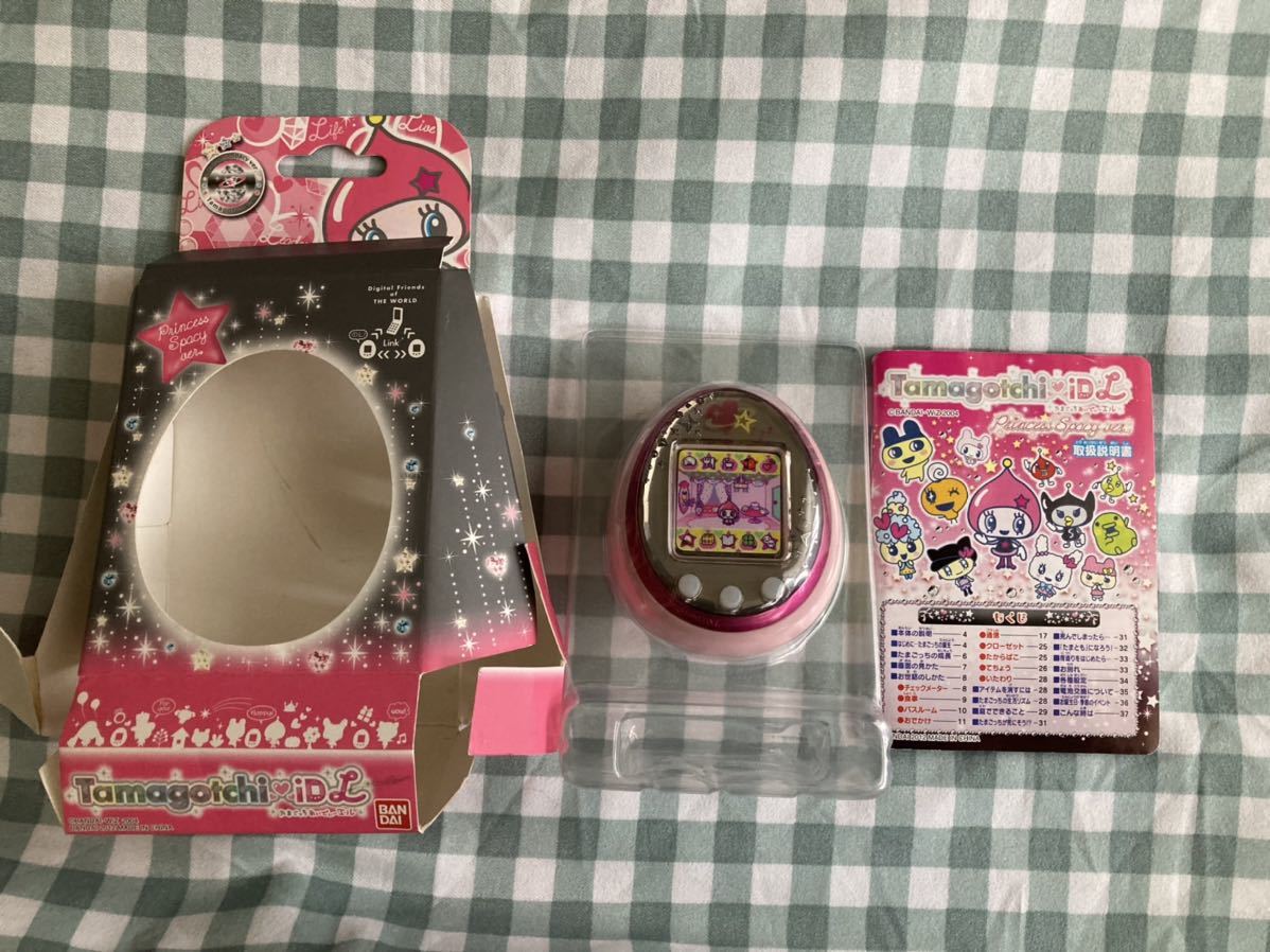 良品】たまごっちiDL Princess Spacy ver. ピンクブラック Tamagotchi