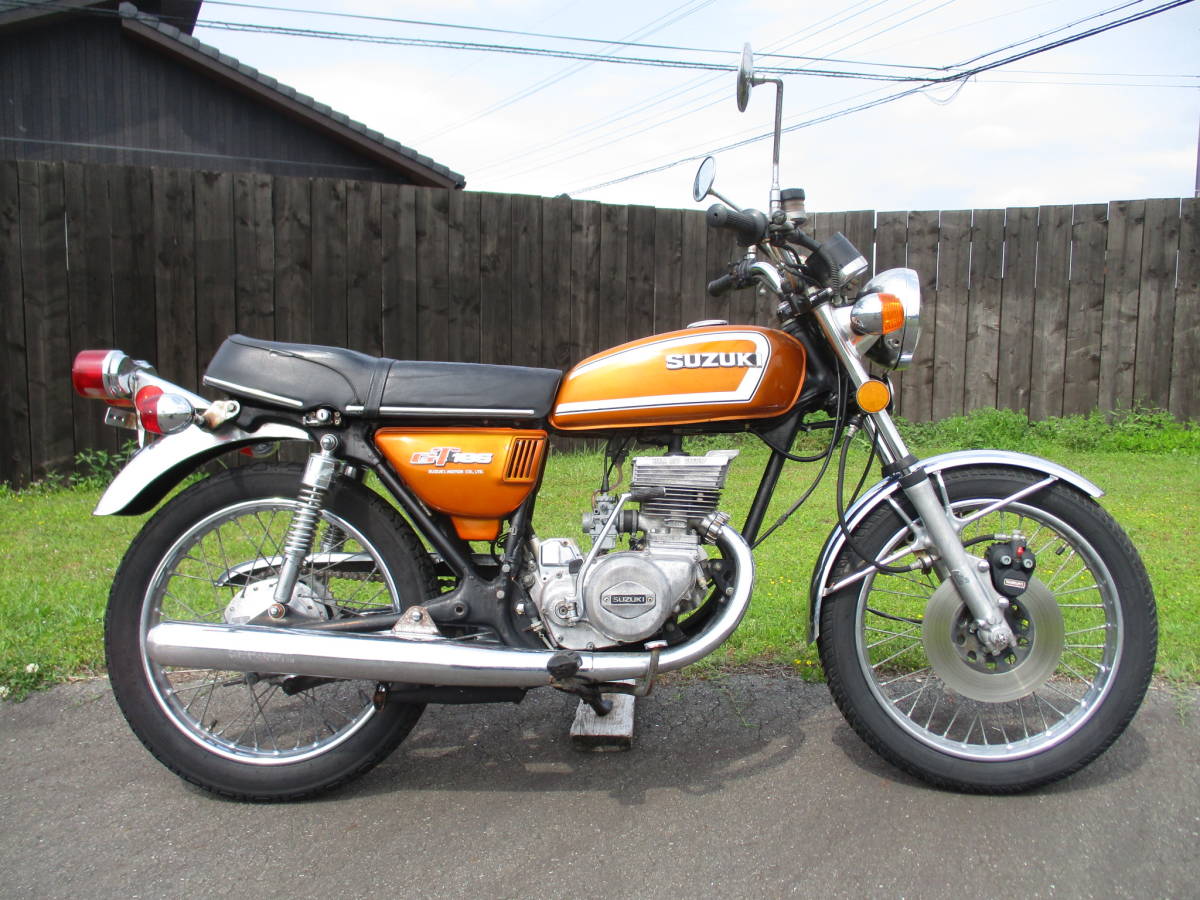 SUZUKI☆GT550☆通関証付フレーム☆譲渡証☆レストアベース☆書付 検 