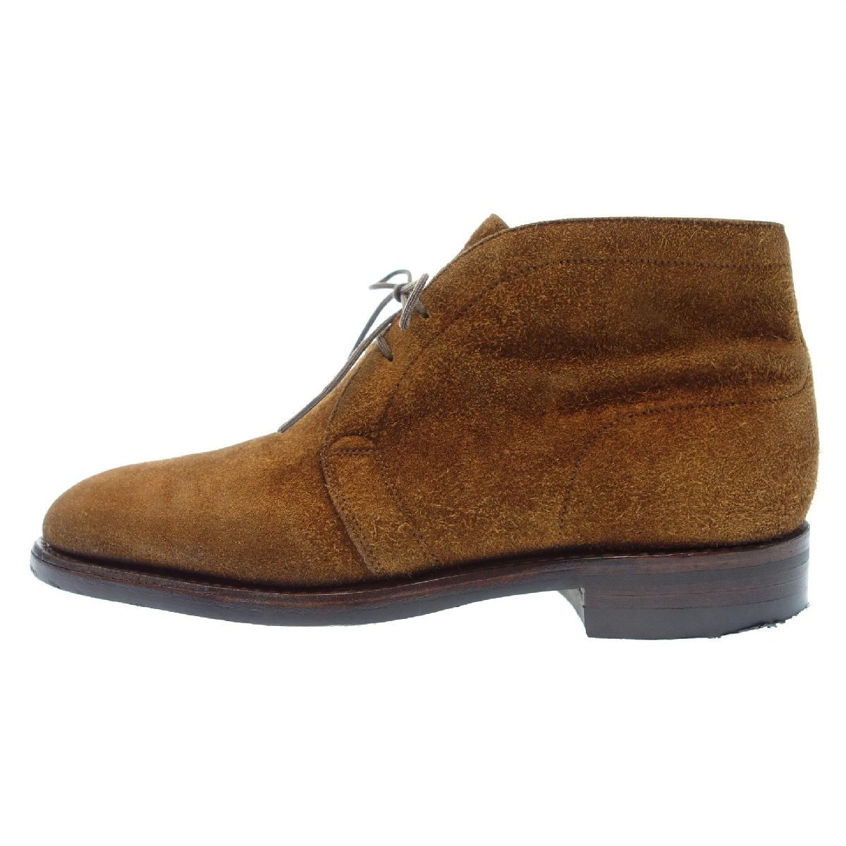 中古ジョンロブ John Lobb ROMSEY2 チャッカブーツ ブラウンサイズ7E