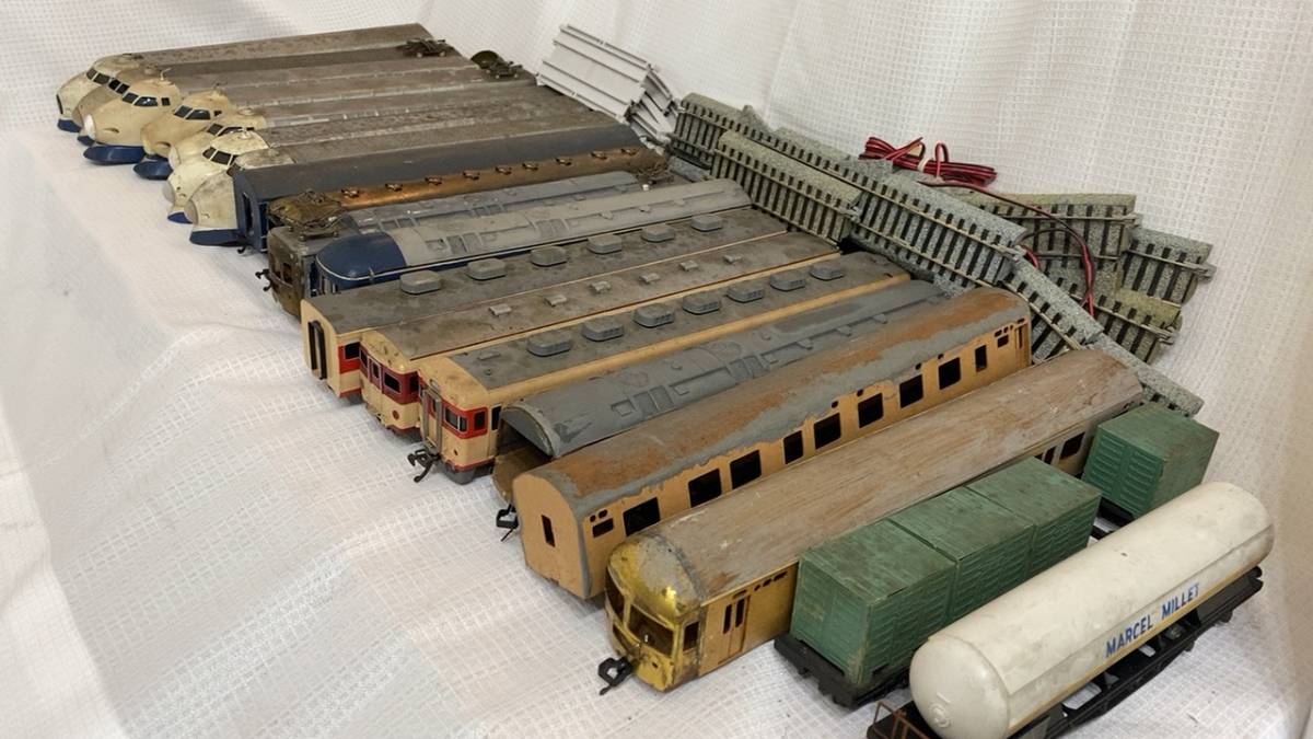 鉄道模型ジャンク品】HOゲージ？まとめて 計19車両セット○検)新幹線