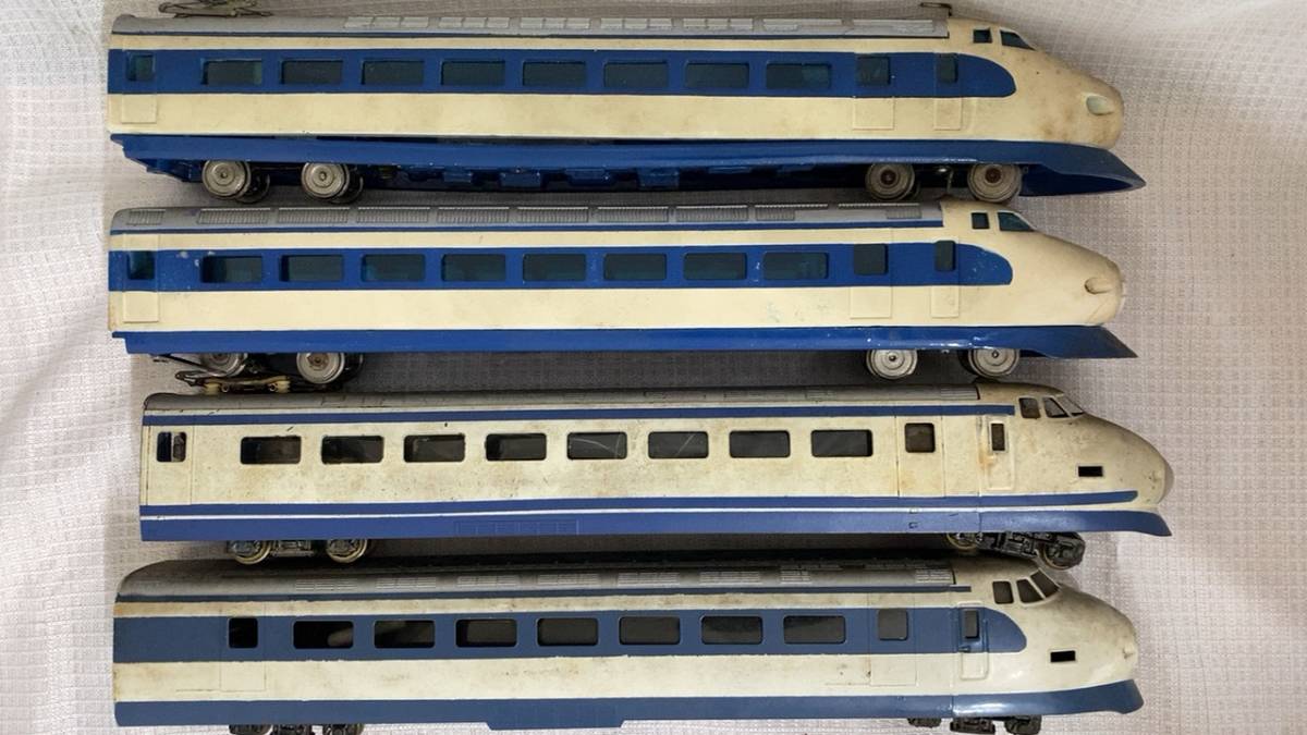 鉄道模型ジャンク品】HOゲージ？まとめて 計19車両セット○検)新幹線