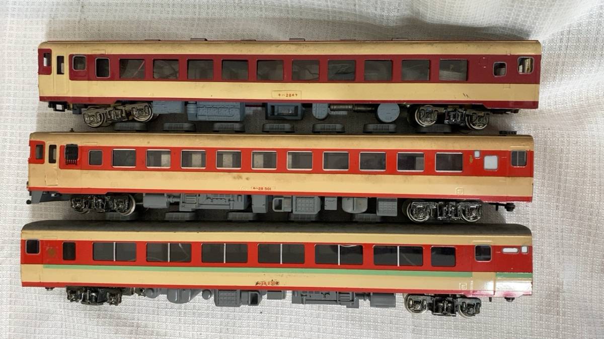 鉄道模型ジャンク品】HOゲージ？まとめて 計19車両セット○検)新幹線 