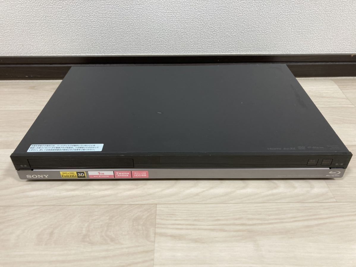 0518 BDZ-AT950W HDD2TB換装 動作品 即決 ブルーレイレコーダー SONY