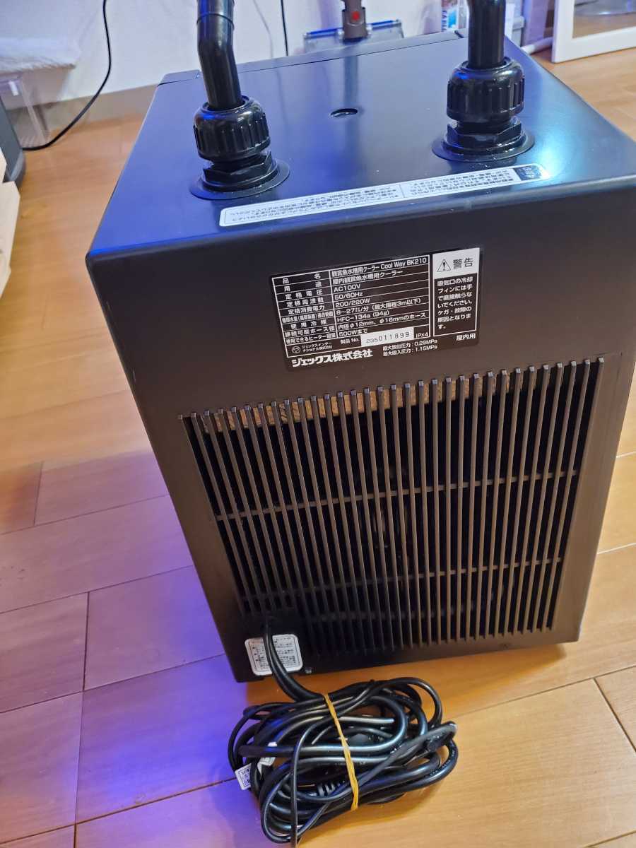 水槽クーラー ジェックス クールウェイ Bk210 クーラー 売買されたオークション情報 Yahooの商品情報をアーカイブ公開 オークファン Aucfan Com