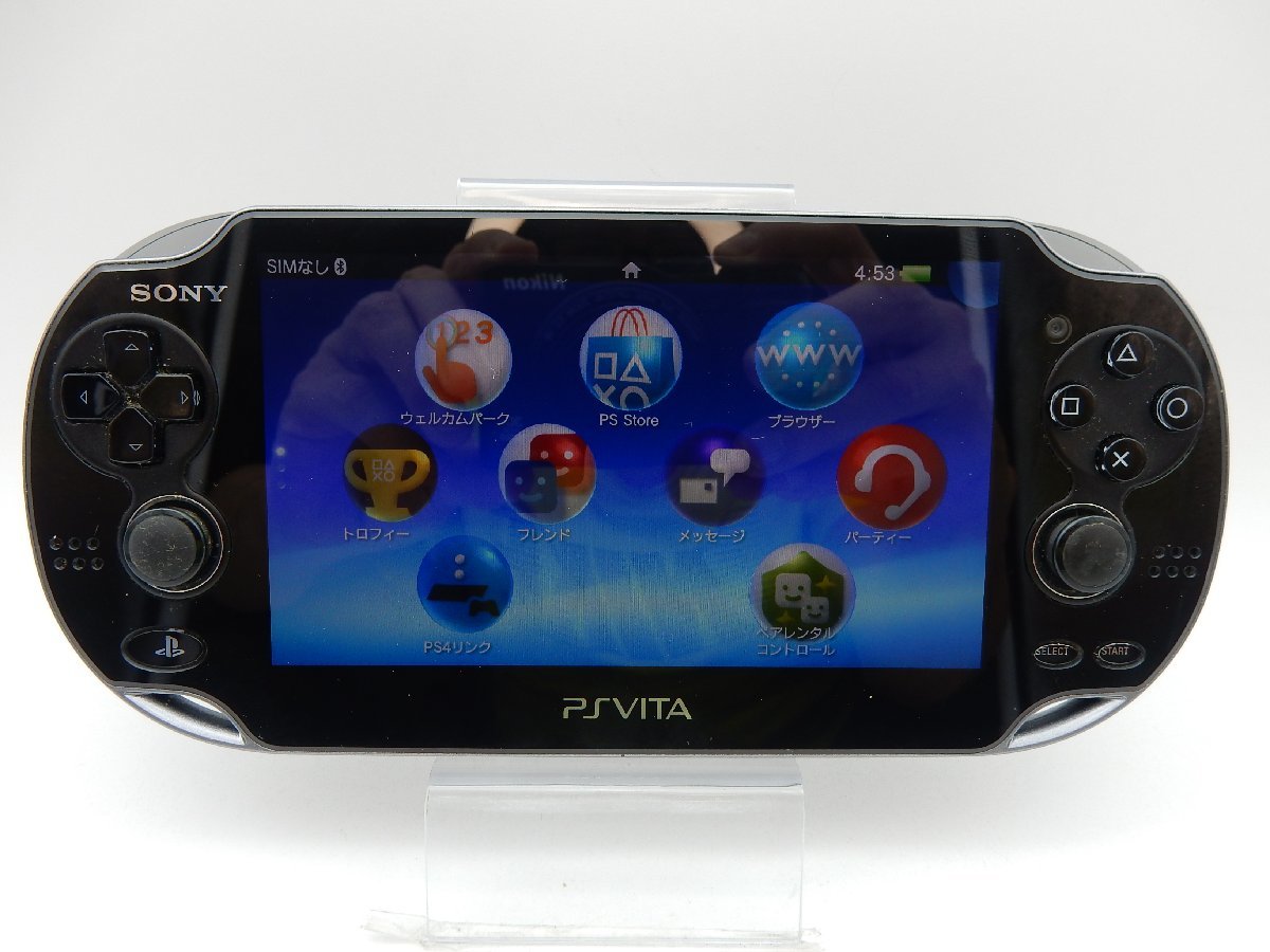 SONY ソニー PS VITA PCH-1100 AA01 3G・Wi-Fi クリスタル・ブラック