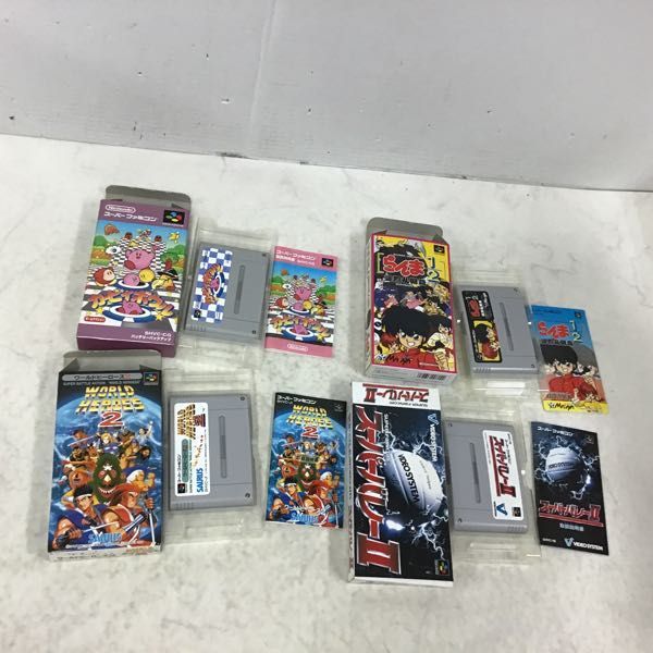 1円～ スーファミ ソフト ウイニングポスト、スターオーシャン、シムシティ2000、カービィボウル他