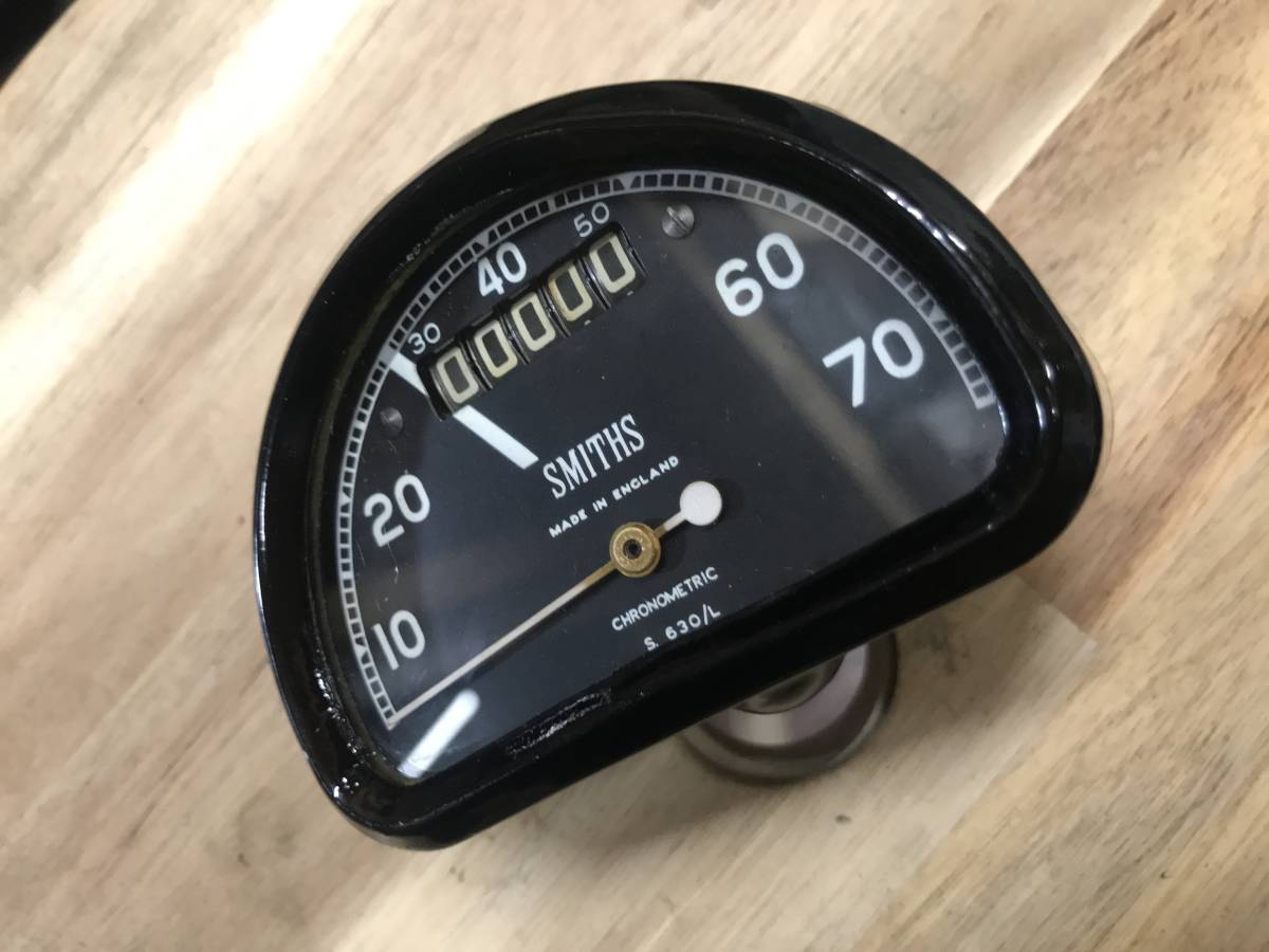 美品】スミス D型 クロノメトリック スピードメーター SMITHS 