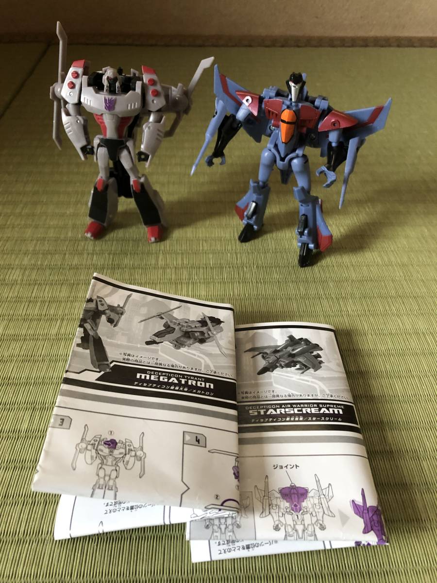 トランスフォーマー アニメイテッド メガトロン スタースクリーム アクティベーター ワンステップ スーパーコレクション トランスフォーマー 売買されたオークション情報 Yahooの商品情報をアーカイブ公開 オークファン Aucfan Com