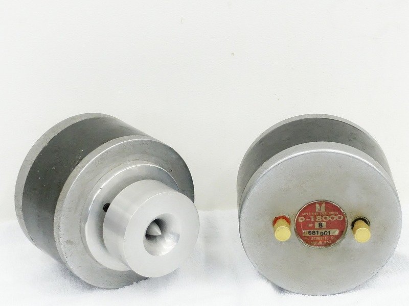 □□YL音響 D-18000 8 ホーン型 ツイーターペア YL ACOUSTIC 木箱付