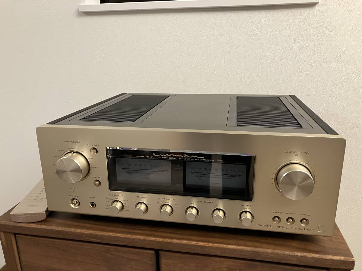LUXMAN L-509f ラックスマン プリメインアンプ 買取情報 | オーディオ
