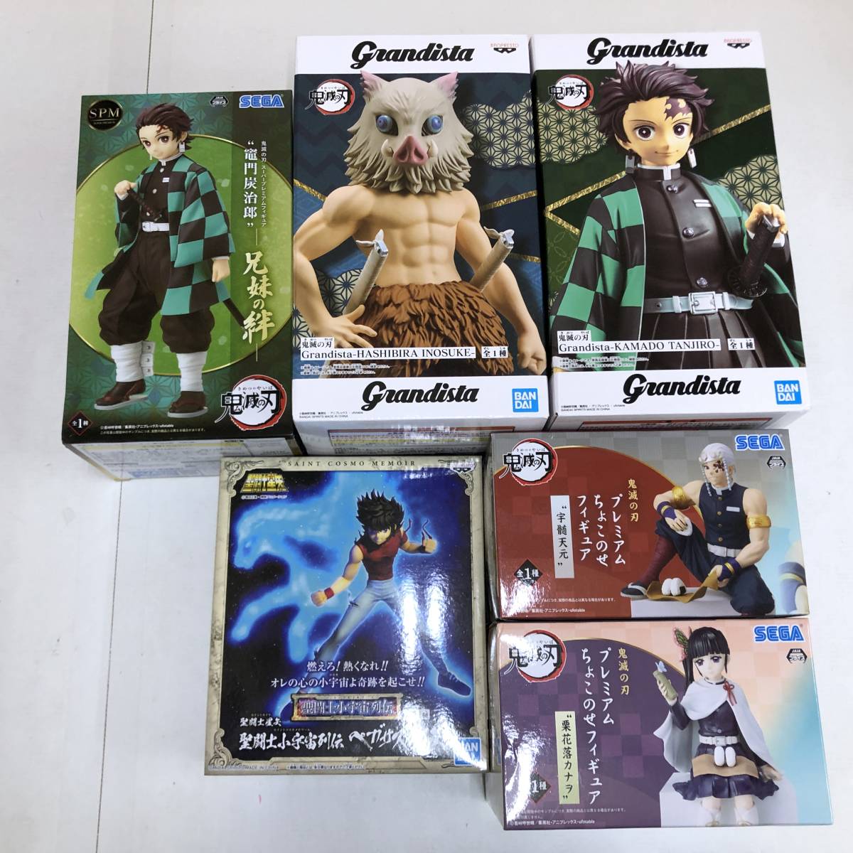 ジャンプ系フィギュア＆グッズまとめセット ワンピース/鬼滅の刃/銀魂 