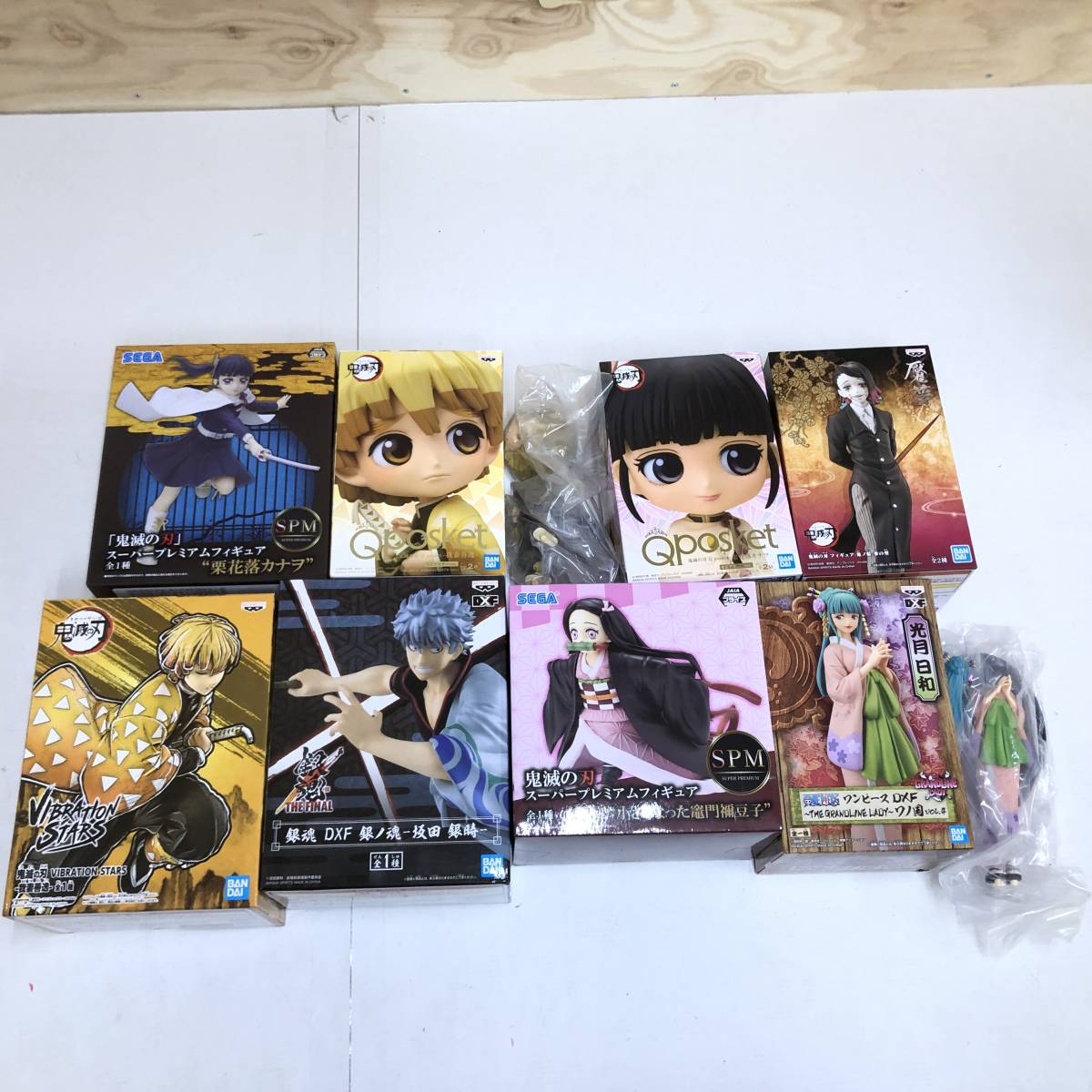 ジャンプ系フィギュア＆グッズまとめセット ワンピース/鬼滅の刃/銀魂 