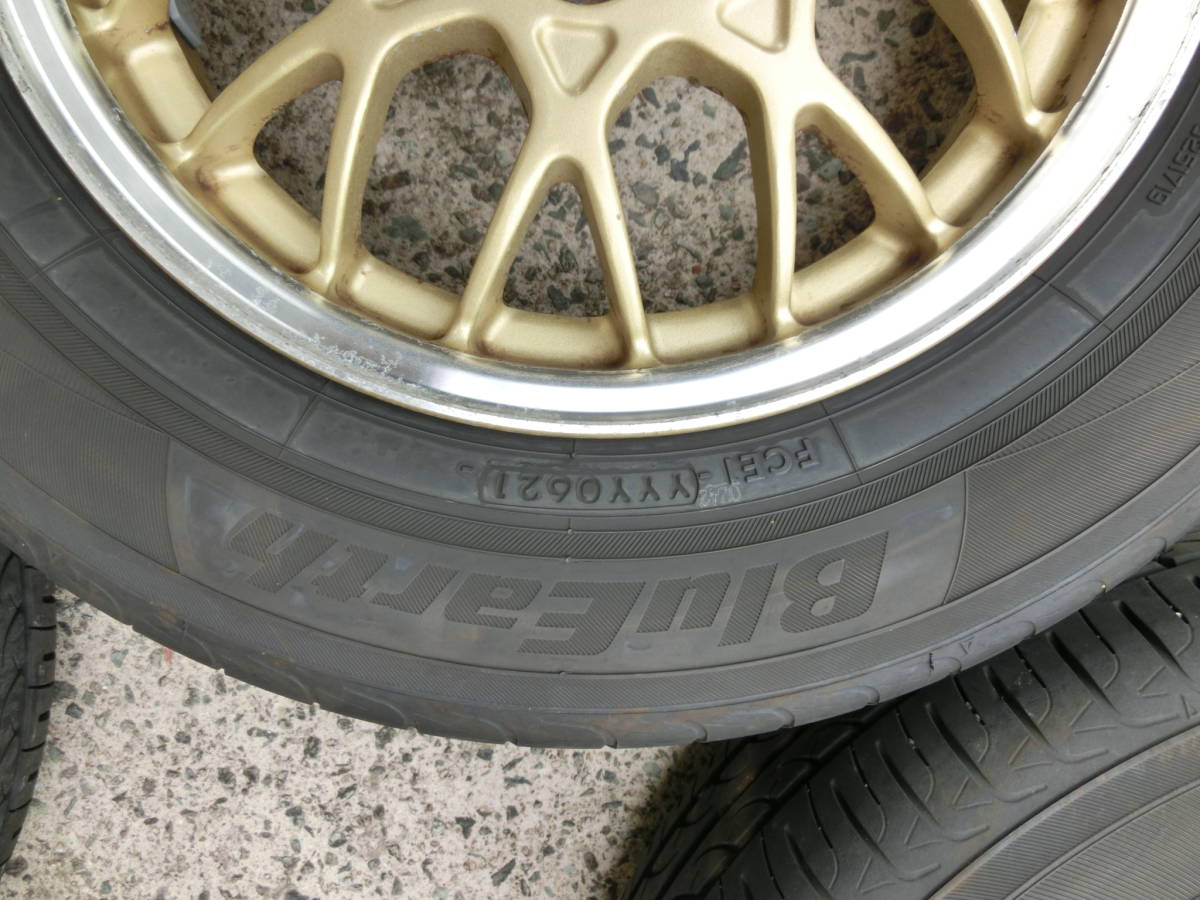 BBS・スバル純正オプション・13インチ・4J・+45・ブルーアース145 
