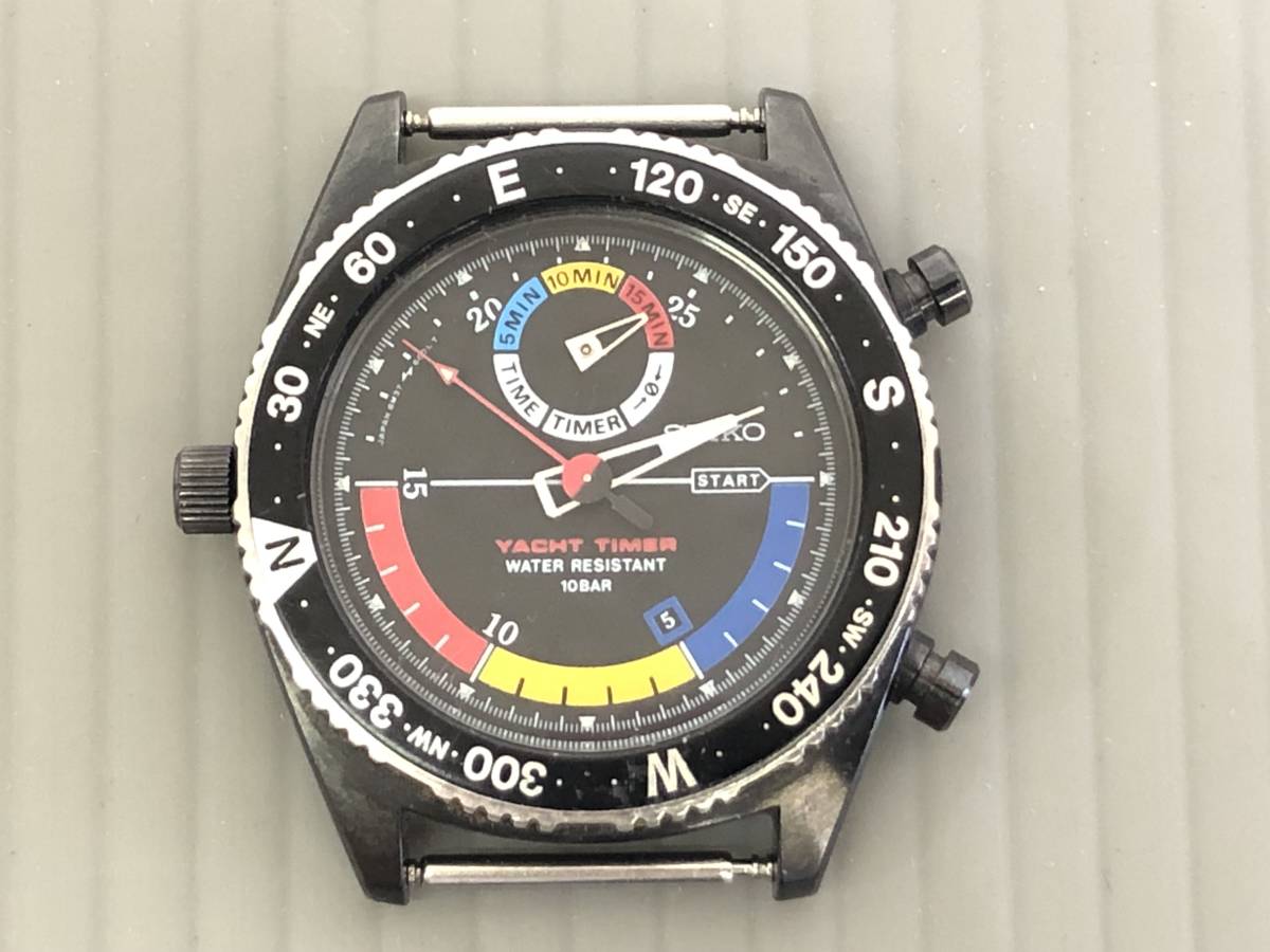 5.22.2希少品【SEIKO/セイコー】8M37-6000 ヨットタイマー YACHT TIMER 
