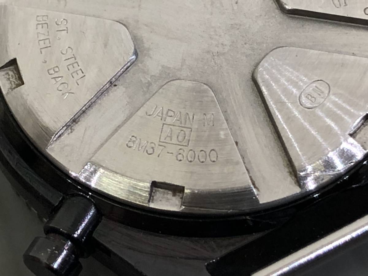 5.22.2希少品【SEIKO/セイコー】8M37-6000 ヨットタイマー YACHT TIMER 