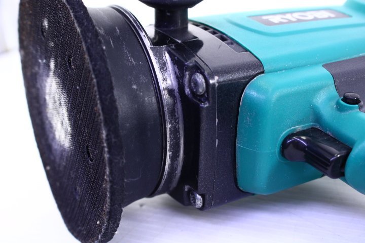 ●RYOBI リョービ PEG-130 電子ギヤアクションポリッシャー コード式 100V 研削 研磨 本体のみ【10748233】_6