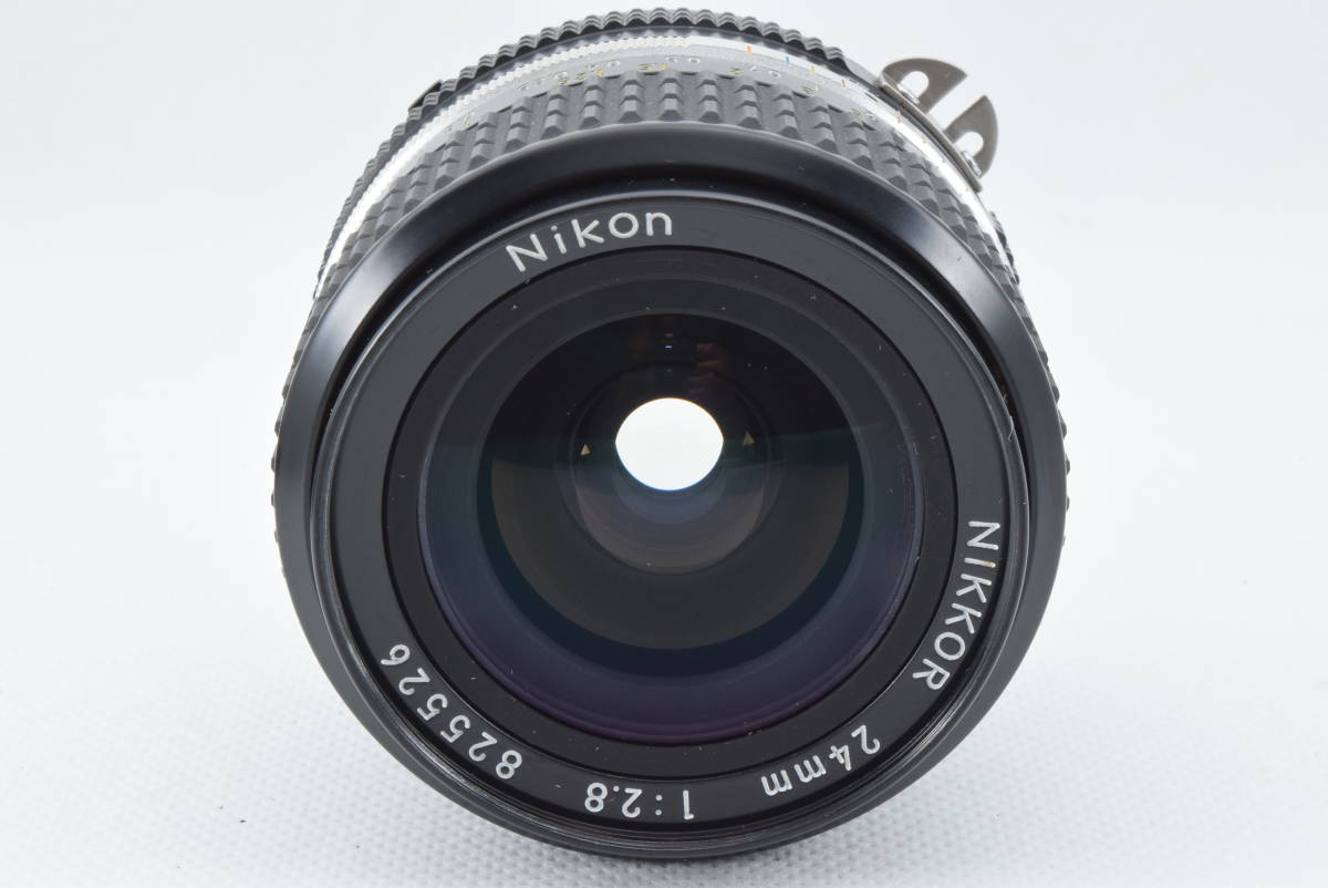 レンズ(単焦点) NIKKOR 24mm f2.8 ☆美品☆ Nikon ニコン Ai-S Nikkor 24mm F2.8 広角 単焦点レンズ 光学