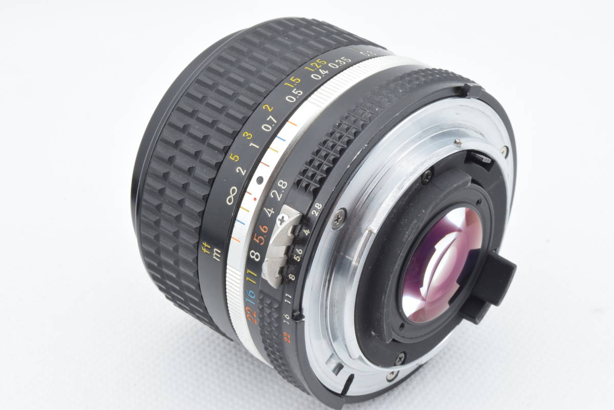 ☆美品☆ Nikon ニコン Ai-S Nikkor 24mm F2.8 広角 単焦点レンズ 光学