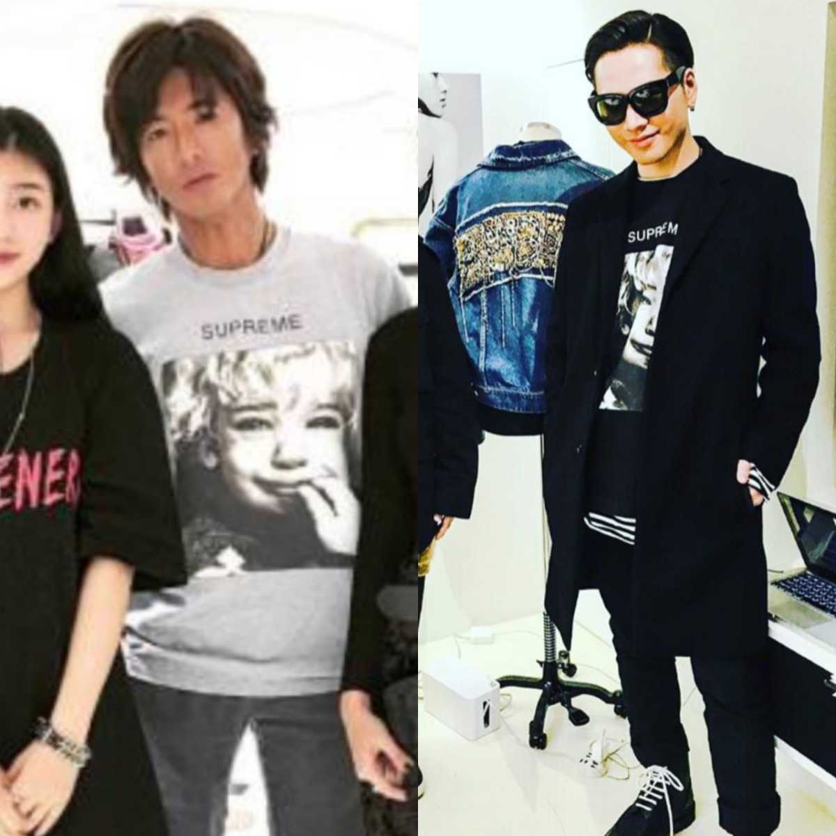 15FW☆Supreme☆Cry Baby Tee Mサイズ Medium Black ブラック 黒 T