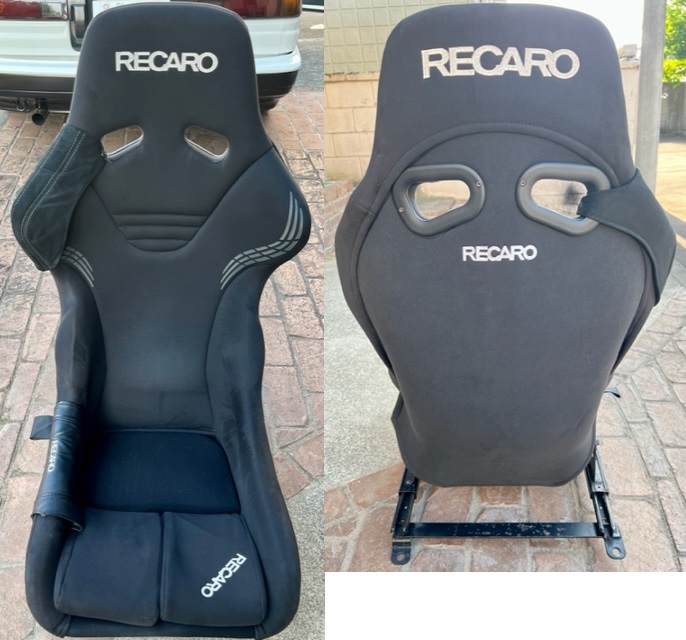 値引有り 】RECARO レカロ 廃盤 TS-G フルバケ バックレストカバー 
