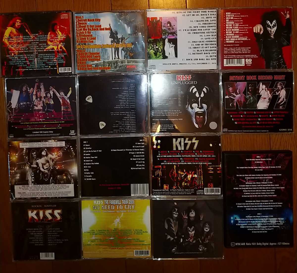 貴重 レア盤多数有 コレクターズ】 KISS キッスコレクターズCD DVD 15 