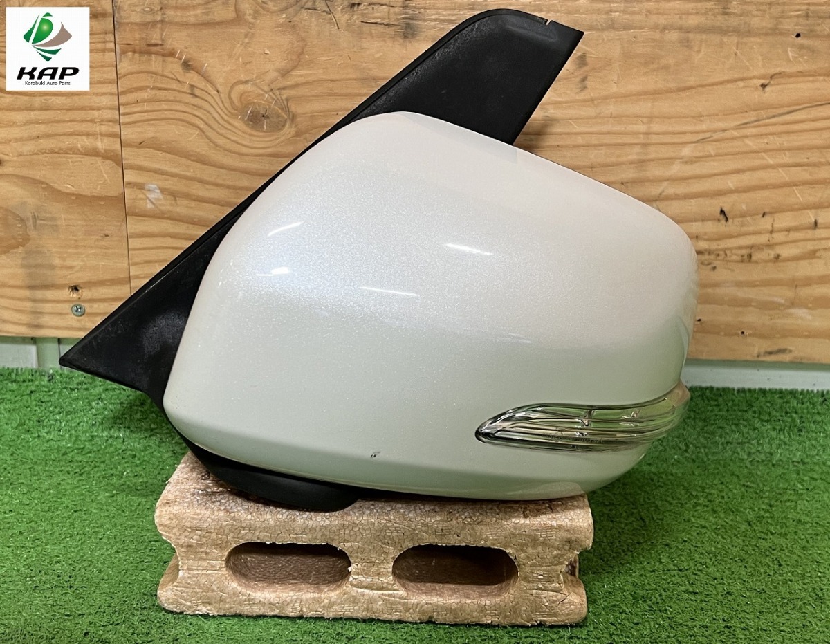 L375S タント 左サイドミラー 美品 W24（ダイハツ タント L375S 左 