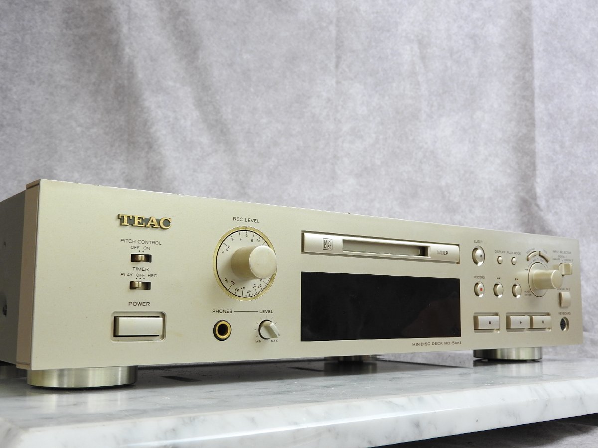 ☆ TEAC ティアック MD-5MKⅡ MDレコーダー ☆中古☆ TEAC - MDデッキ