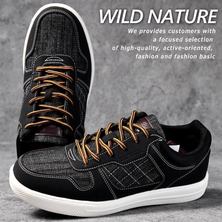 訳あり スニーカー メンズ Wild Nature ワイルドネイチャー 靴 シューズ おしゃれ ステッチ Wn2792 28 0cm ブラック 1円 スタート 28 0cm 売買されたオークション情報 Yahooの商品情報をアーカイブ公開 オークファン Aucfan Com