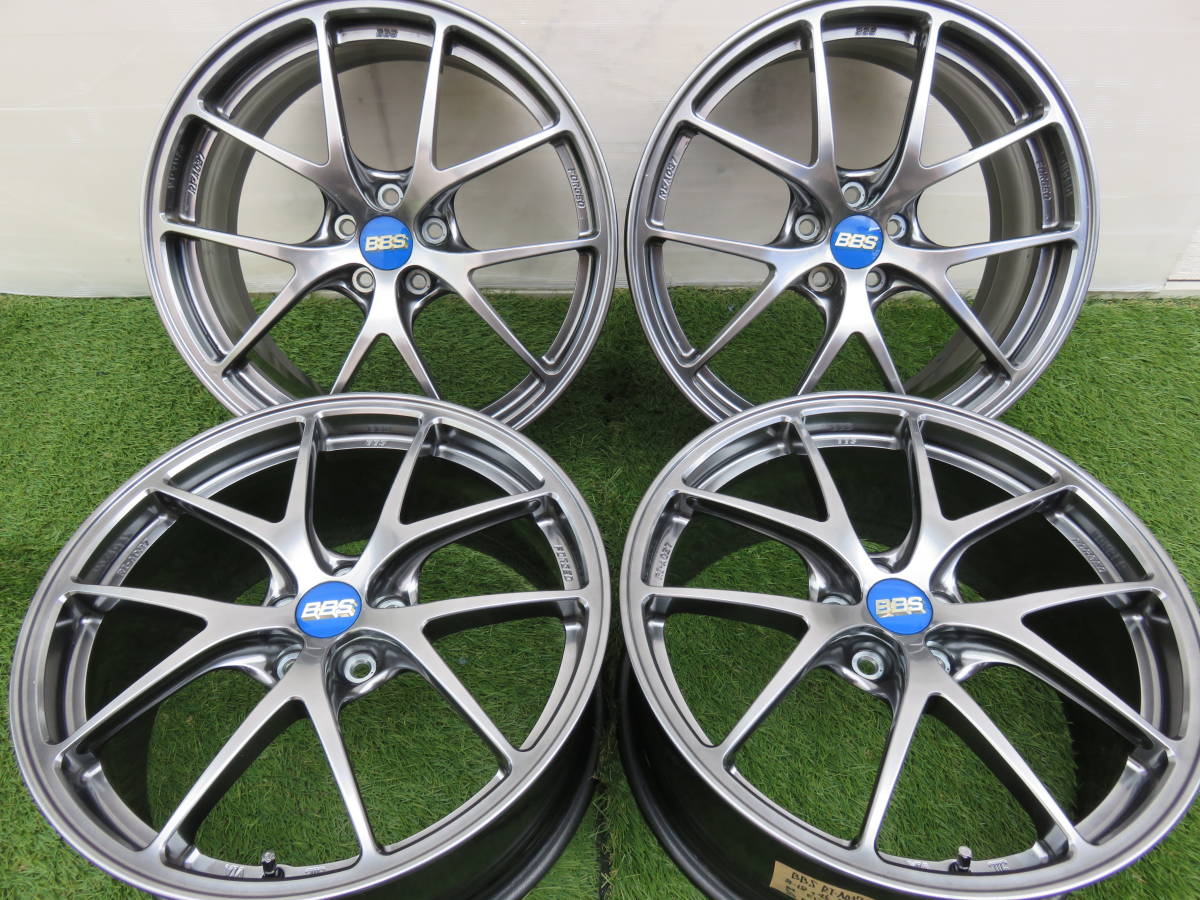 86等に BBS RI-A037 18インチ 8.0J+45 PCD100 5H 中古アルミ 4本(5穴 