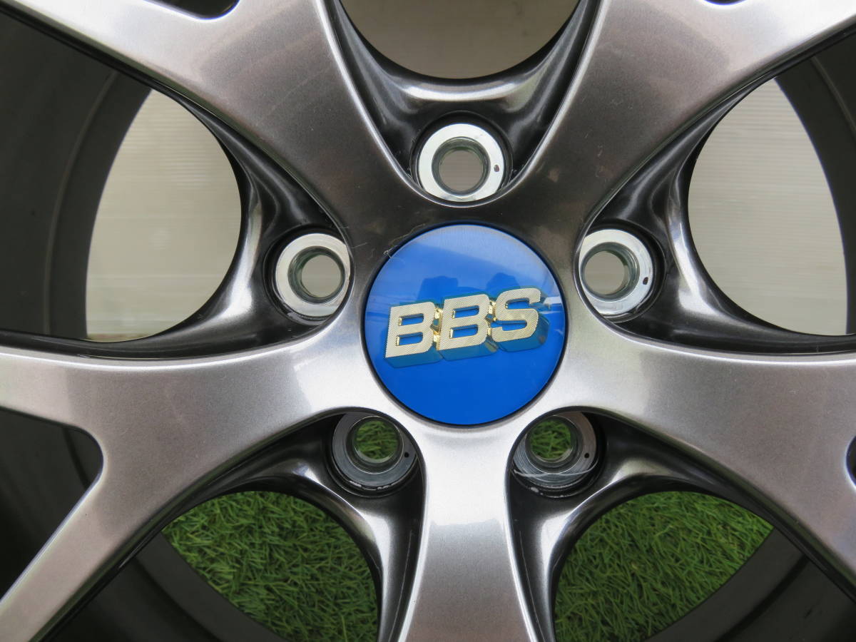86等に BBS RI-A037 18インチ 8.0J+45 PCD100 5H 中古アルミ 4本(5穴 