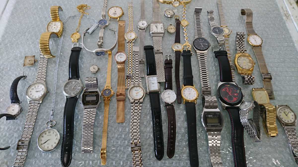 腕時計 ジャンク SEIKO CITIZEN ジャンク腕時計まとめ -「時計 am 