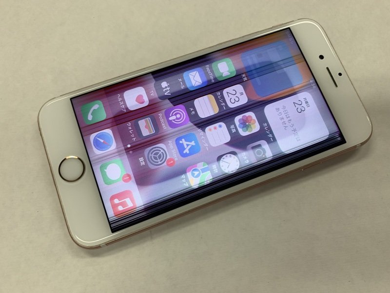 BR653 SIMフリー iPhone6s ローズゴールド 64GB ジャンク ロックOFF