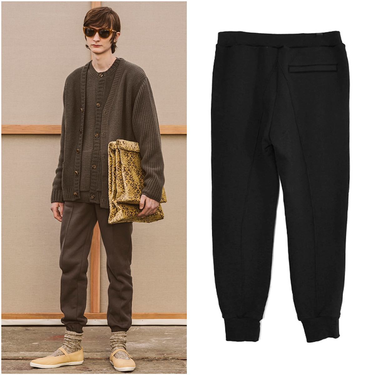 アンダーカバー 21AW ビキモウウラケピンタック裾リブ スウェット 