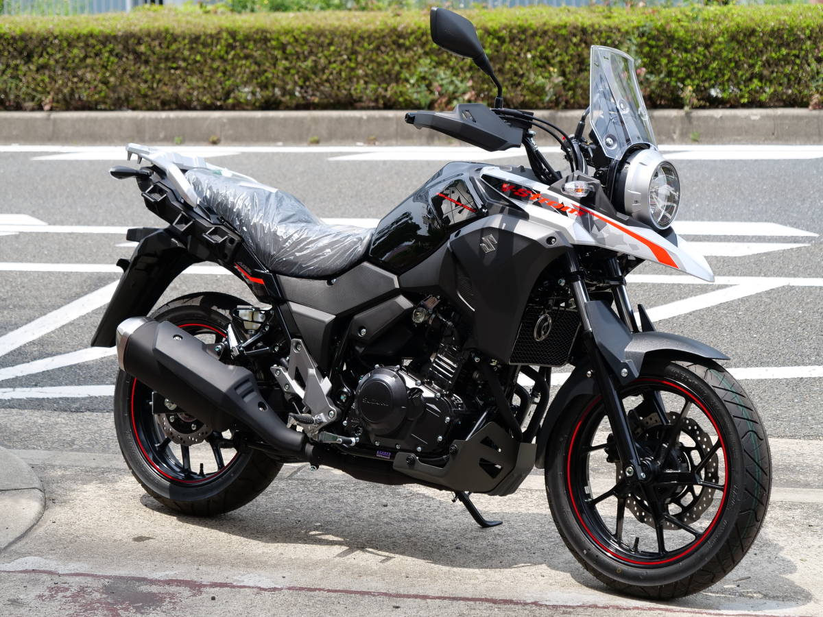 新車 Vストローム250 ABS ブラック/シルバー 