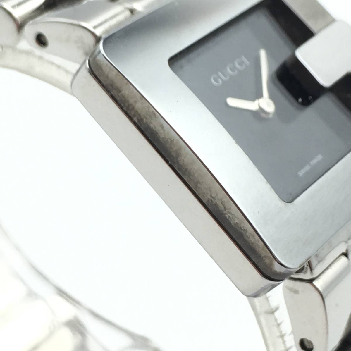 H1-94 GUCCI/グッチ 2針 スクエア レディース クォーツ 腕時計 3600L